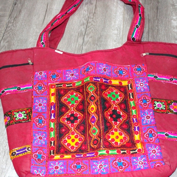 Large bright pink bag - Picture 1 of 1